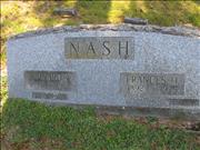 Nash, Bernard W. and Frances M